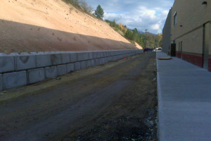 11 Sidewalk and Retaining Wall