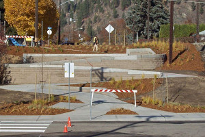 13 Retaining Wall Concrete and Landscaping
